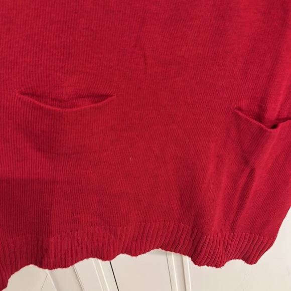 NWOT EXPRESS Woollen Mini dress with V-Neck and sleeves with pockets! Size UK S - Picture 13 of 13